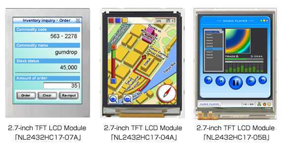 「NL2432HC17-07A」etc.